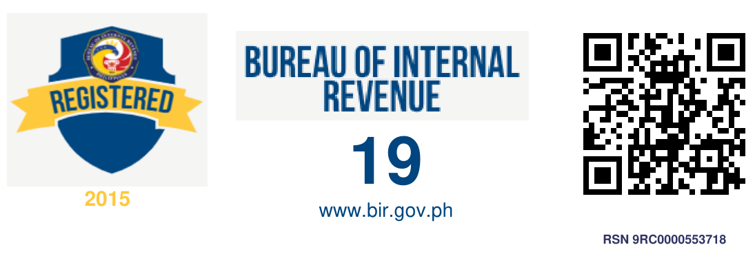BIR Registration Seal Badge